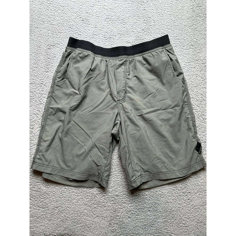 Prana elastic waist pull on shorts size xl not lined